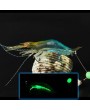 Night light shrimp with hook  Soft Prawn Lure Hook Bait Fishing Simulation Noctilucent