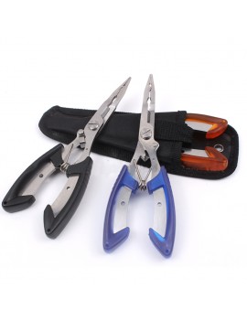 Outdoor Multifunctional Subforceps Hook Clamp Line Cutter Control Fish Forceps Cutting Wire Forceps Fishing Pliers Scissors Tool