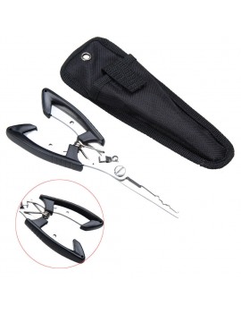 Outdoor Multifunctional Subforceps Hook Clamp Line Cutter Control Fish Forceps Cutting Wire Forceps Fishing Pliers Scissors Tool