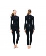 3MM Neoprene Women Wetsuit Scuba Diving Suit Long Sleeve Snorkeling Boating Swimming Windsurfing Swimwear