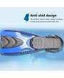 Adult Swimming Fins With Adjustable Strap For Snorkeling Diving Scuba Open Heel Flippers
