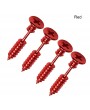 1 Pair Fashion Unisex Fine Stainless Steel Whole Screw Stud Earring