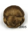 Womens Chignon Hairstyle Hair Extension Black/Brown Updo Hair Piece Clip-In Bun