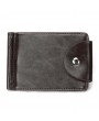 Men PU Leather Wallet Designer Card Holder Male Fashion Purse Small Money Bag Mini Vintage Thin Wallets Clutch Bags Carteira