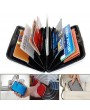 Pocket Waterproof Business ID Credit Card Wallet Holder Case Glossy Box