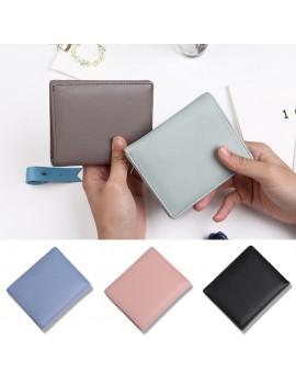 Women Zipper Wallet Ladies Portable Multifunction Small Solid Color Purse Hot Women Clutches