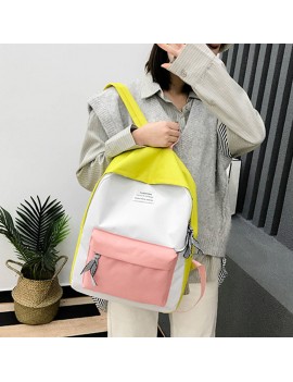 Women High Quality Canvas Travel Backpack Female Mochila School Bags For Teenage Girl