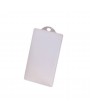 Transparent Sided Vertical Plastic ID IC Badge Plastic Matte Holder Card Cover Case Pocket Holder