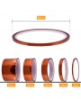 3/10/20/30/50mm x 30m/100ft High Temperature Heat Resistant Insulation Polyimide Tape
