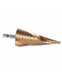 3Pcs HSS Spiral Grooved Step Cone Drills Bit 12mm/20mm/32mm Hole Cut Tools