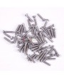 12 Kinds 600Pcs of Stainless Steel Screws Nuts Assortment Kit M1 M1.2 M1.4 M1.6