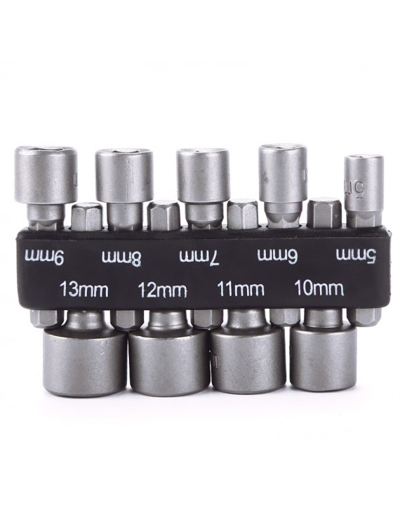 9pcs Nut Driver Set SAE and Metric Hex Shank Works in Cordless Drills Tool