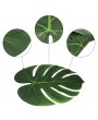 12pcs 8/13inch Artificial Leaf Tropical Palm Leaves Simulation Leaf Wedding Party Decoration