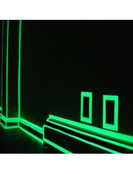 1.5/2/3/4/5cm*1m Luminous Fluorescent Night Self-adhesive Glow In The Dark Sticker Tape