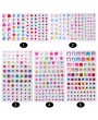 Multicolor Rhinestone Stickers DIY Self Adhesive Colorful Gem Embellishment Stickers