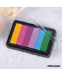 6 Gradient Color Children DIY Craft Colorful ink Pad Stamp Scrapbooking Drawing Decoration