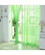 Bright Candy Color Floral Voile Curtain Beautiful House Decor Door Window Curtain&Curtain Tieback Flower