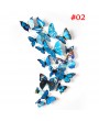3D Colorful Butterfly Sticker Art Decal Wall Stickers Home Decor Room Decor