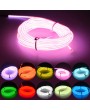 1/3/5M Flexible LED Light Glow EL Wire String Strip Rope Tube Car Christmas Party Decor