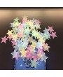 100pcs Stars Stickers Glow In The Dark Wall Decal Kids Bedroom Decor