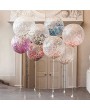 5pcs 12" Transparent Latex Balloons Birthday Wedding Party Decor Latex Balloons