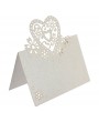 50pcs Wedding Party Table Name Place Cards Favor Decor Love Heart Laser Cute