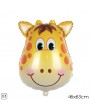 Cartoon Animal Head Aluminum Foil Balloons Children's Birthday Party Decor