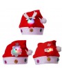 Christmas LED Light Up Hat Cartoon Santa Claus Elk Snowman Xmas Cap Gift for Adult Kids