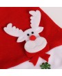 Christmas LED Light Up Hat Cartoon Santa Claus Elk Snowman Xmas Cap Gift for Adult Kids
