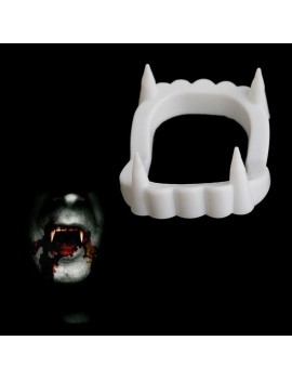 Plastic Vampire Teeth Werewolf Zombie Fangs Halloween Party Cosplay Apparel
