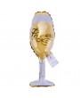 Small Champagne Bottle Glass Foil Balloons Birthday Wedding Party Decor