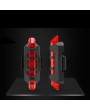 NEW 5 LED Bicycle Cycling Tail USB Rechargeable Red Warning Light Bike Rear Safety