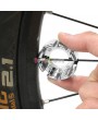 Bicycle Bike 8 Way Spoke Nipple Key Wheel Rim Wrench Spanner Repair + Chain Cleaner Tool