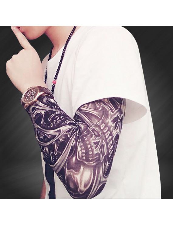 Cooling Tattoos Arm Sleeves Cover UV Sun Protection Basketball Golf Equipment