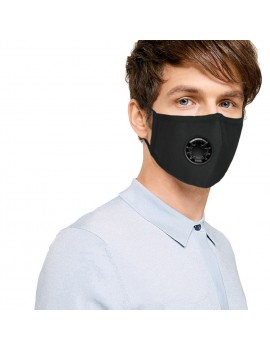 Anti PM 2.5 Pollen Dust Mask Washable Anti-fog Mask Activated Carbon Filter Ergonomic Mouth Mask