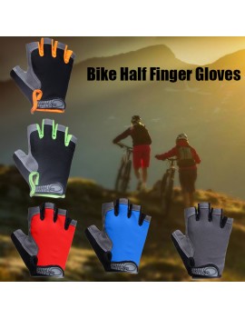 Bike Cycling Gel Half Finger Gloves Short Finger Sport Glove
