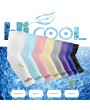 1Pair Cooling Sport Basketball Arm Cover UV Protection Sunscreen Athletic Ice Cycling Sleeves